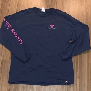 Blue Long Sleeved Tee